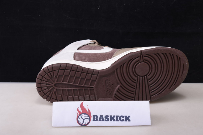 nike dunk high light chocolate - dh5348-100