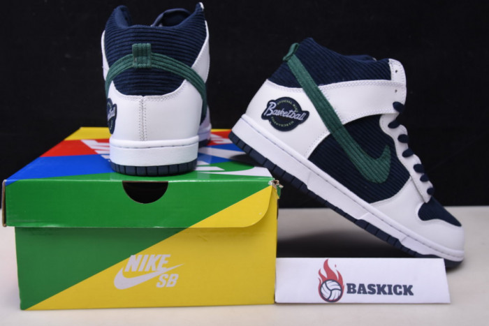 nike dunk high sports specialties white navy dh0953 400