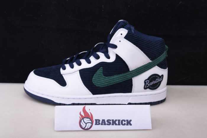 nike dunk high sports specialties white navy dh0953 400