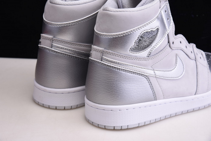 air jordan 1 japan neutral grey metallic silver dc1788-029 (with special box)