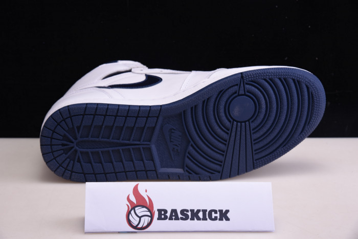 jordan 1 retro high og "metallic navy" 555088-106