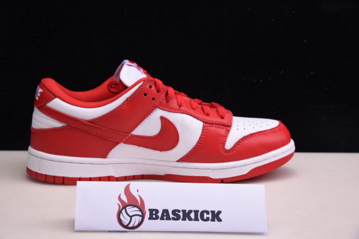 nike dunk low sp “university red” cu1727-100