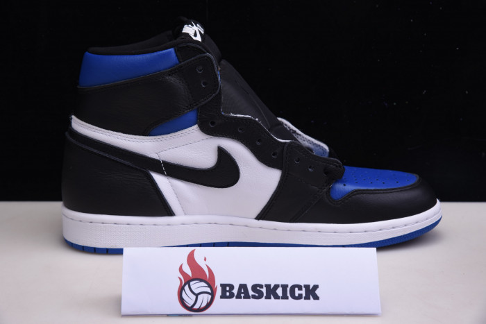air jordan 1 retro high black game royal - 555088-041‎