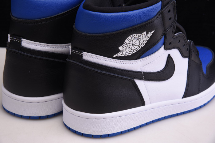 air jordan 1 retro high black game royal - 555088-041‎