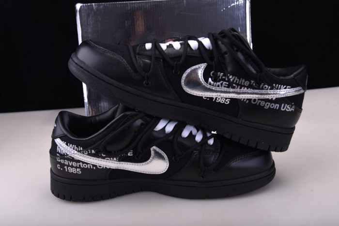 ofw x nike dunk low the 50 of 50 black dm1602-001