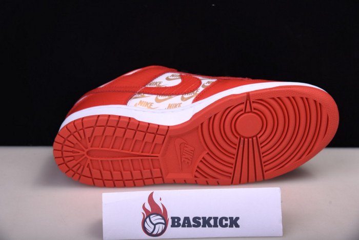 nike sb dunk low white black orange dh3228-161