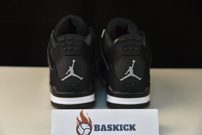 air jordan 4 “black canvas” dh7138-006