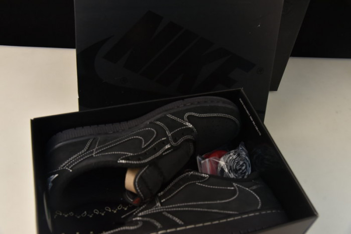 travis scott x air jordan 1 low “black phantom” dm7866-001