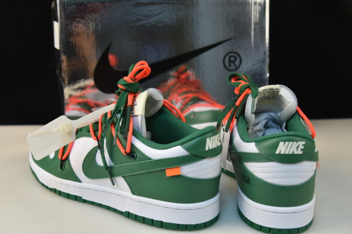ofw nike dunk low pine green - ct0856-100
