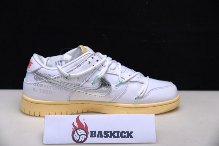 ofw nike dunk low the 01 of 50 white dm1602-127