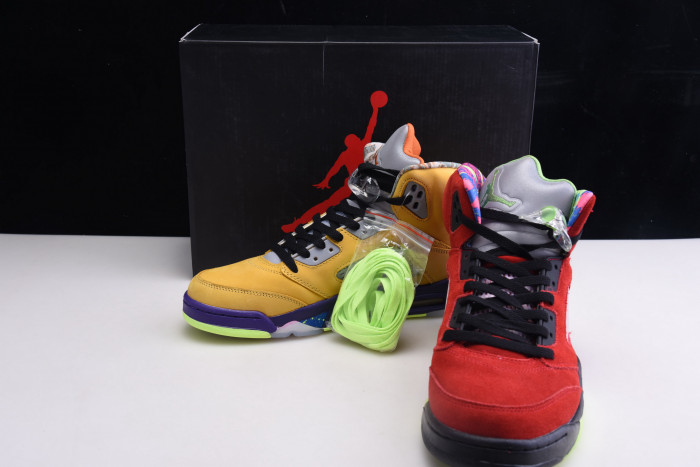 air jordan 5 solar orange what the cz5725-700