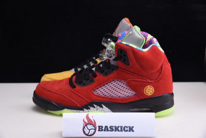 air jordan 5 solar orange what the cz5725-700