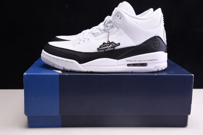 fragment air jordan 3 white black da3595-100