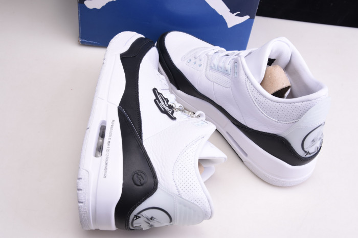 fragment air jordan 3 white black da3595-100