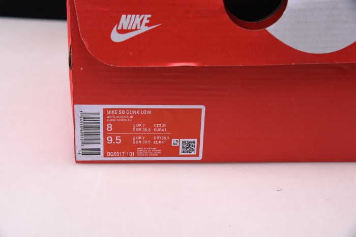 nike sb dunk low "laser blue" bq6817-1010