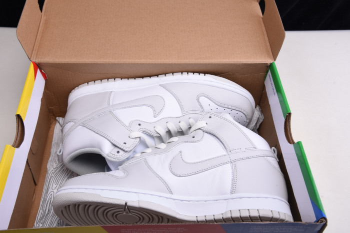 nike dunk high retro white vast grey (2021) dd1399-100