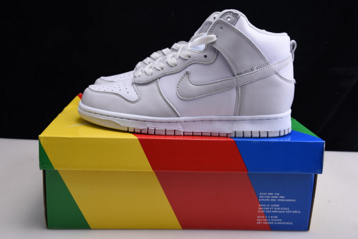 nike dunk high retro white vast grey (2021) dd1399-100
