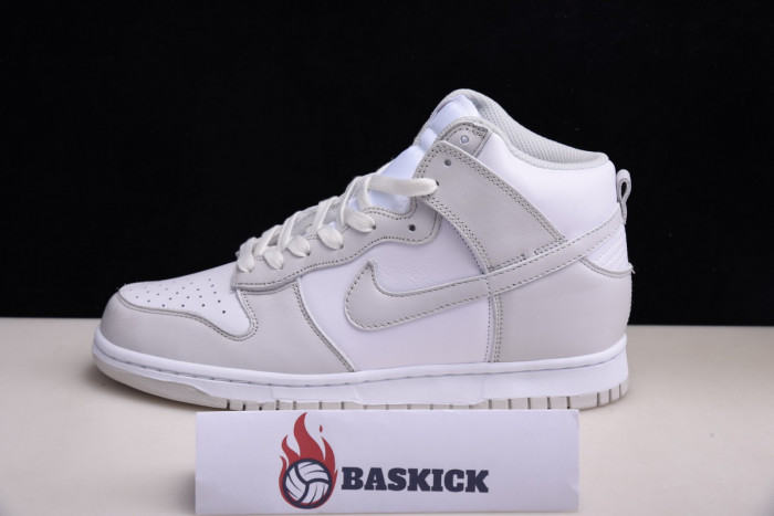 nike dunk high retro white vast grey (2021) dd1399-100