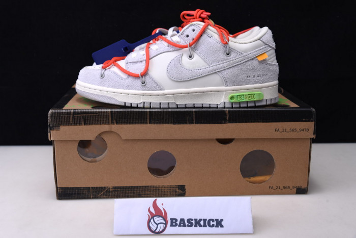nike dunk low ofw lot 13 of 50 dj0950-110