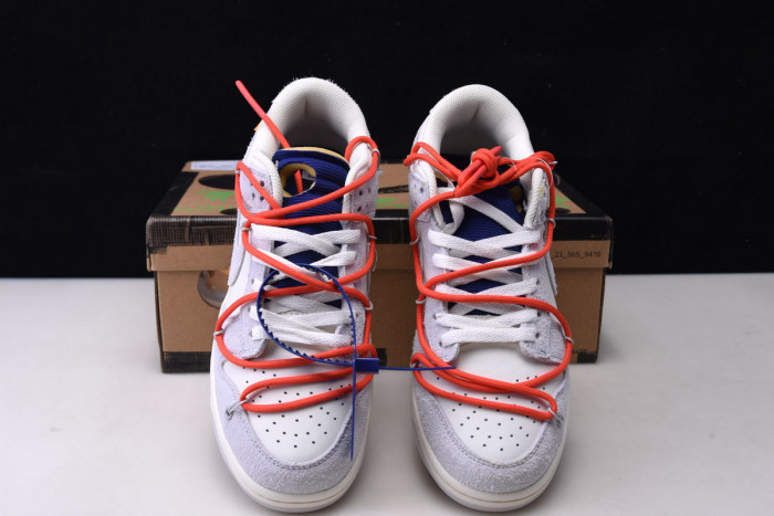 nike dunk low ofw lot 13 of 50 dj0950-110