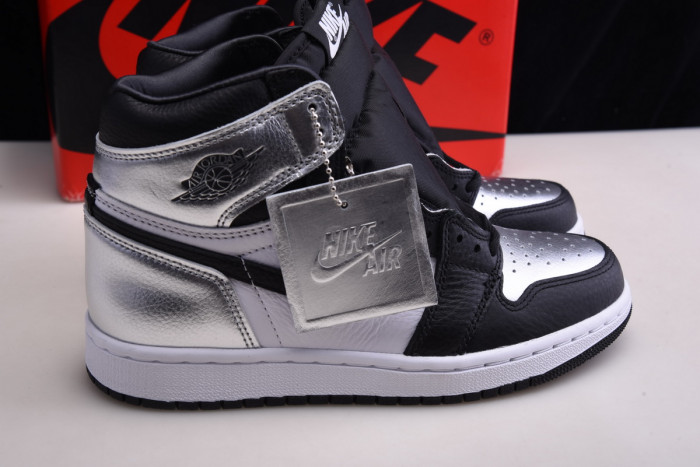 air jordan 1 high og wmns “silver toe” (red box) cd0461-001