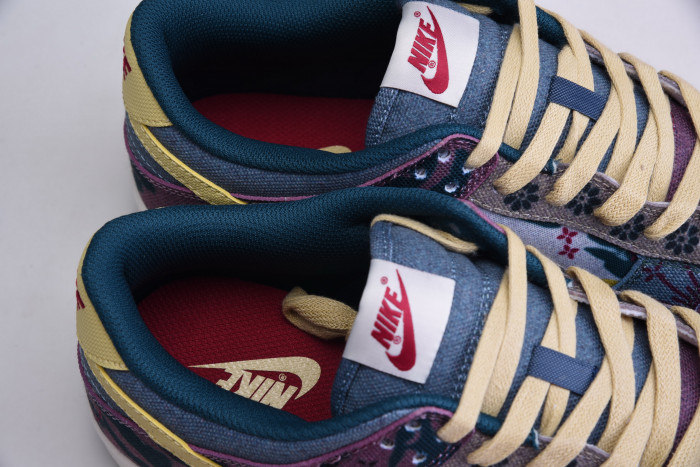 nike dunk low lemon wash multi-color cz9747-900