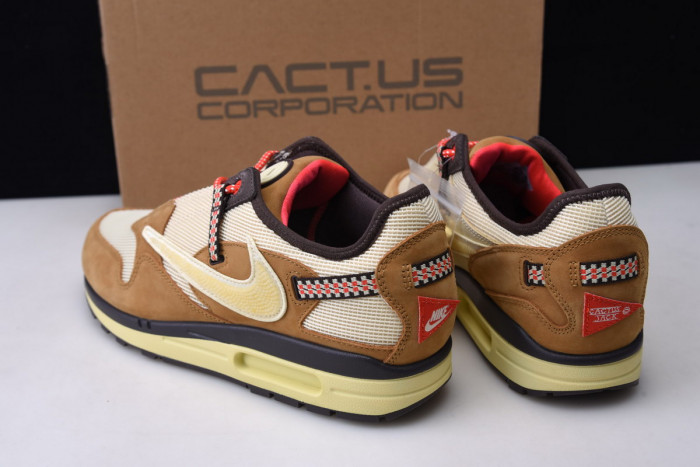 travis scott x nike air max 1 "cactus jack" do9392-701