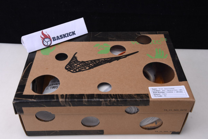 nike dunk low ofw lot 43 dm1602-128