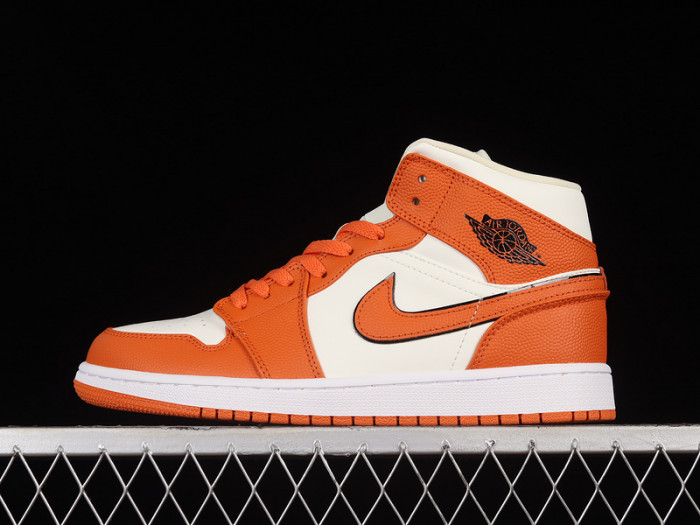 air jordan 1 mid se wmns coconut milk sport spice dv1302-100