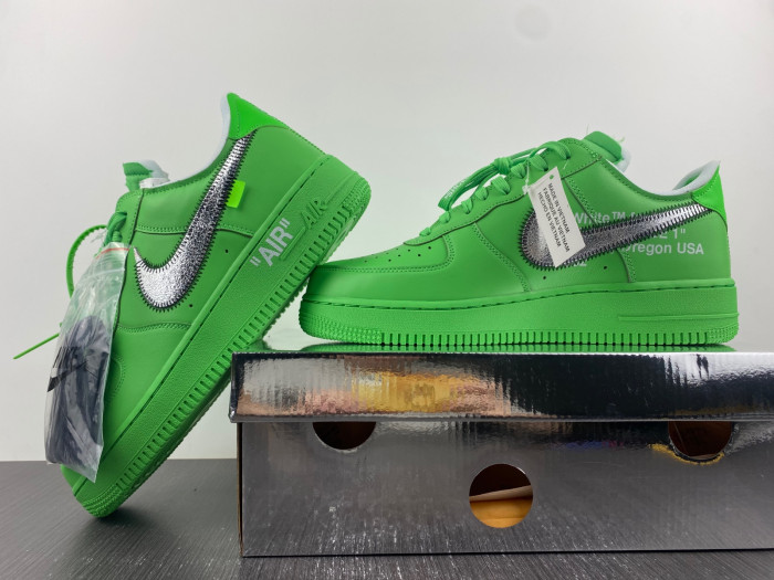 nike air force 1 low ofw light green spark dx1419-300