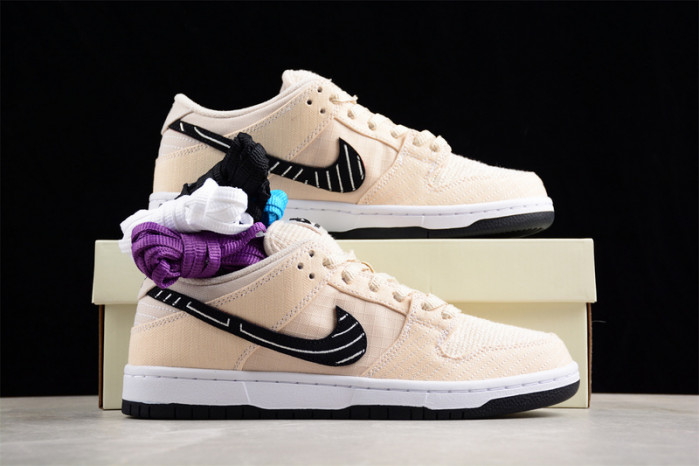 albino & preto x nike sb dunk low fd2627-200