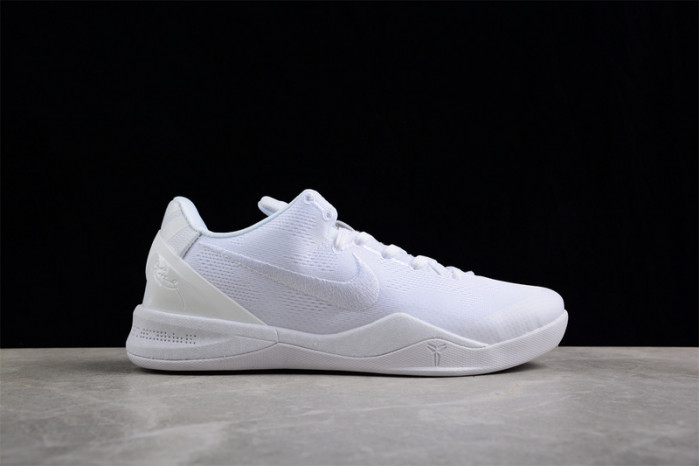 nike kobe 8 protro triple white fj9364-100