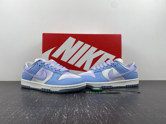 nike dunk low blue canvas fn0323-400