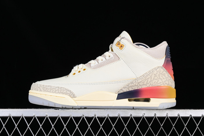 j balvin x air jordan 3 "medellÍn sunset" fn0344- 901