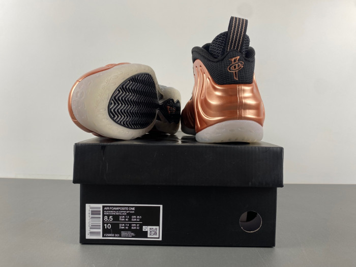 NIKE AIR FOAMPOSITE ONE “METALLIC COPPER” FZ9902-001