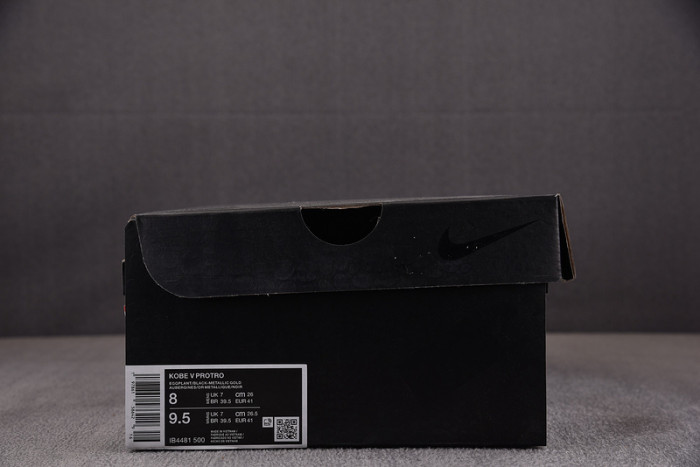 NIKE KOBE 5 PROTRO “YEAR OF THE MAMBA” IB4481-500