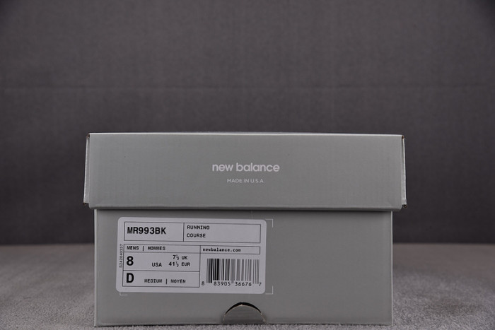 NEW BALANCE 993 MIUSA BLACK MEN
