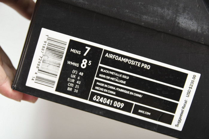 nike air foamposite one a07541-006