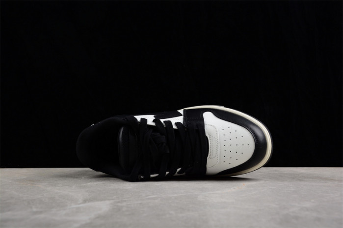 ofw out of office low-top leather sneakers