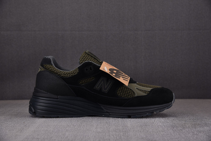 stone island x new balance 991v2 black olive u991sd2